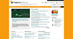 Desktop Screenshot of migraceonline.cz