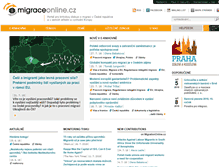 Tablet Screenshot of migraceonline.cz